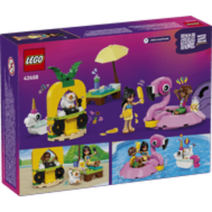 Lego Unicorn and Flamingo Pool Party